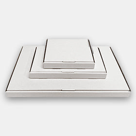 White C4 PIP Large Letter Boxes 332x245x20mm – Sunrise Packaging