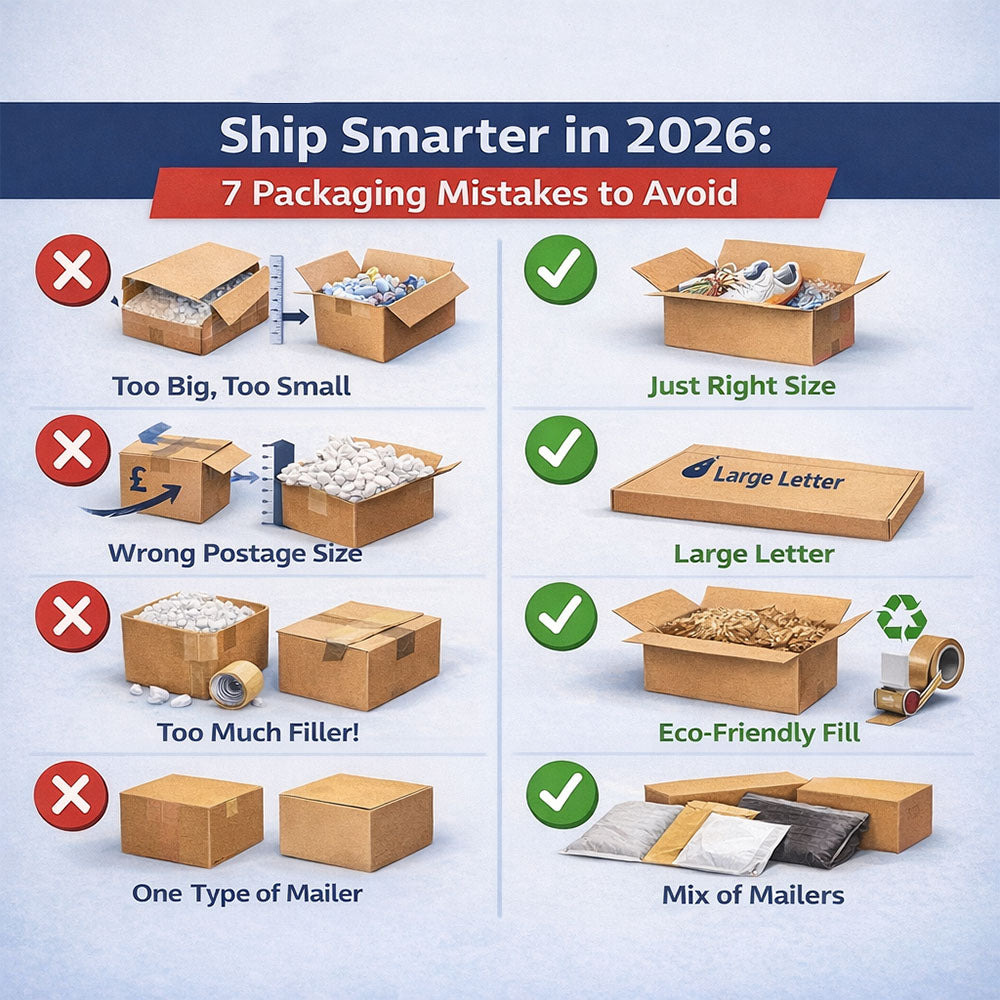 How to Ship Smarter in 2026: 7 Packaging Mistakes to Avoid