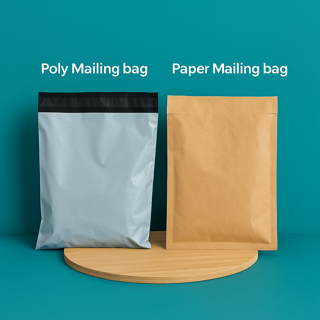Poly Mailing Bags vs Paper Mailing Bags: Which Should You Choose?