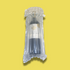Single Bottle Air Packaging Kit - Includes Air Cushioning Bags, White Postal Boxes & Hand Pump