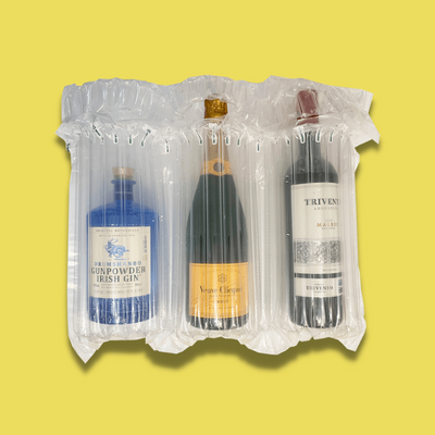 Air Cushion Packaging for Bottles