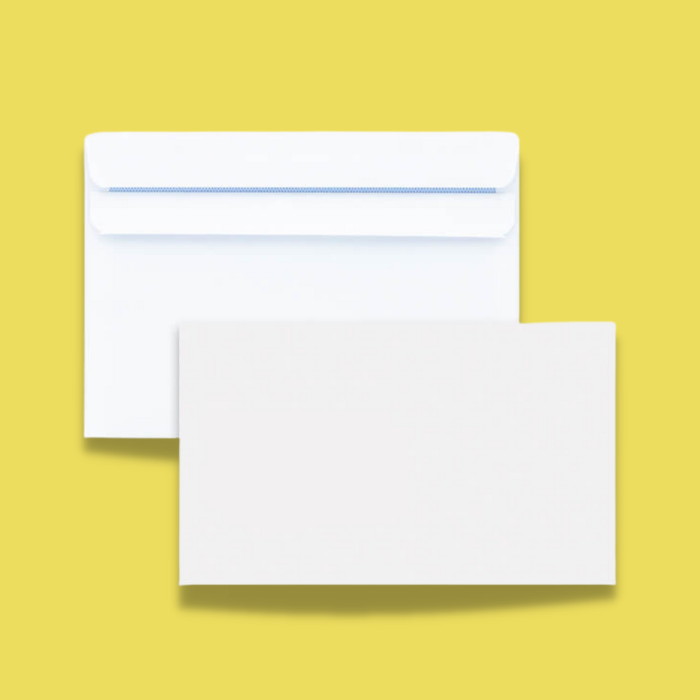 Self Seal C5 Non Windowed Wallet Envelopes - 162mm x 229mm