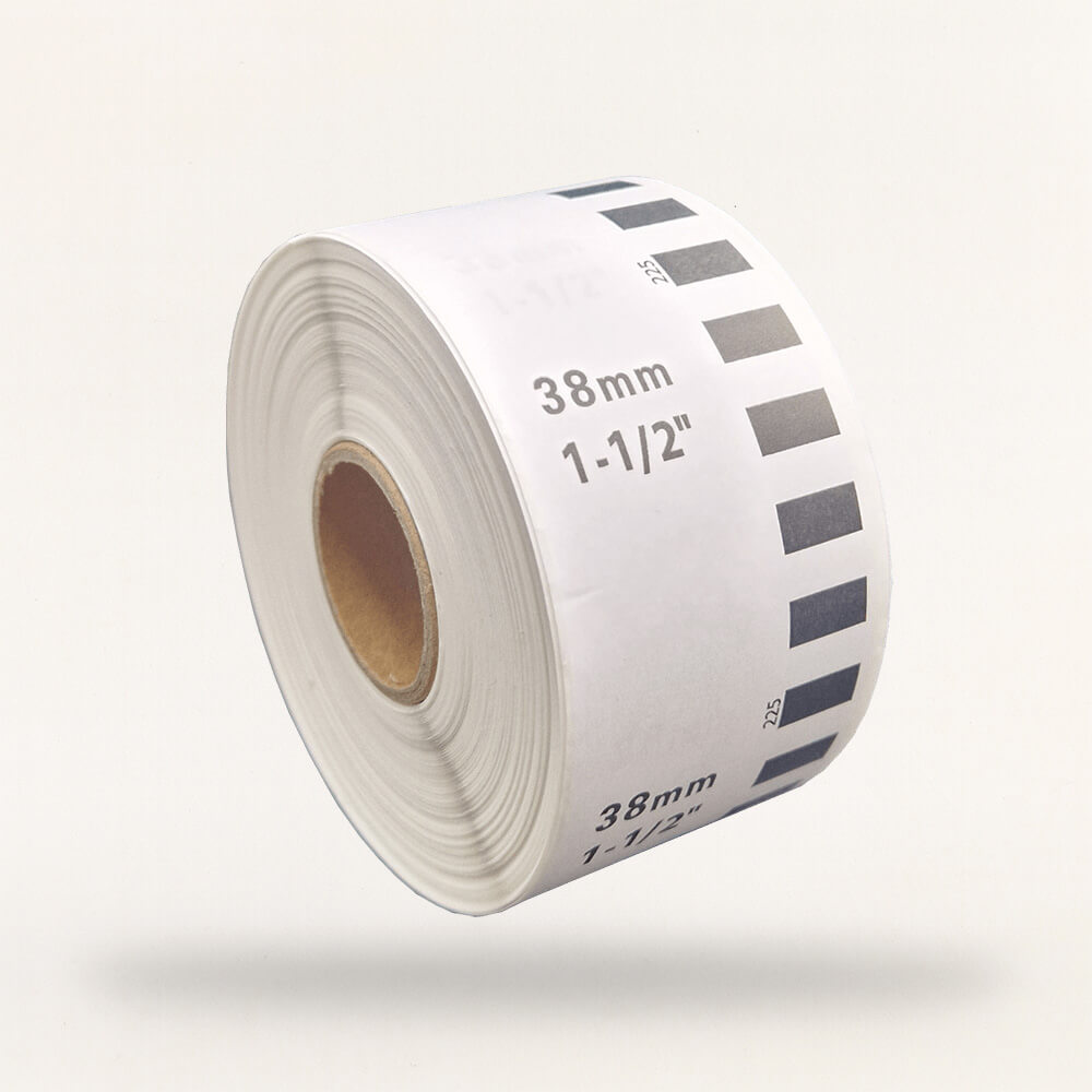 38mm x 30.48m Continuous Thermal Label Roll