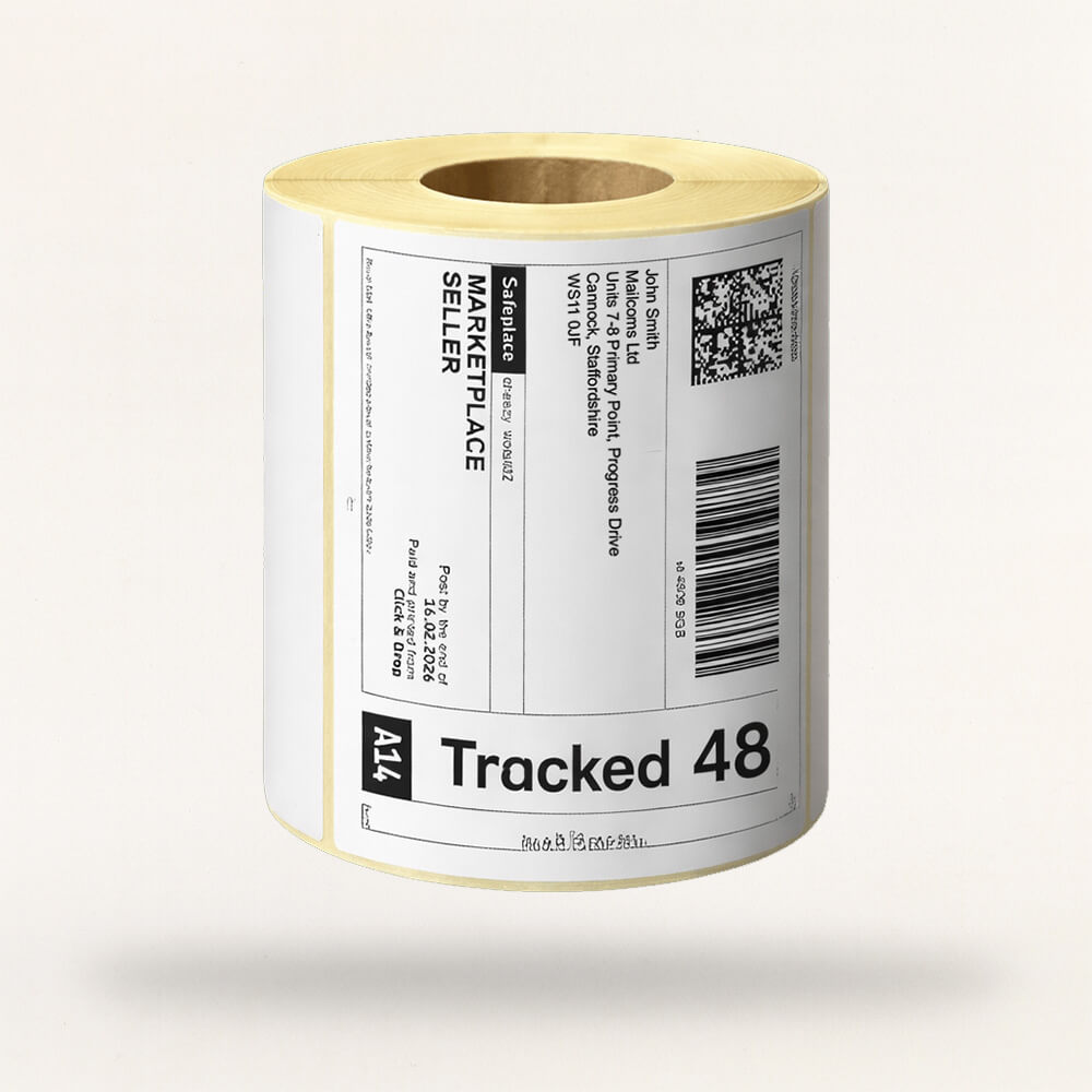 4 x 6″ - Royal Mail & Parcelforce Direct Thermal Label Rolls