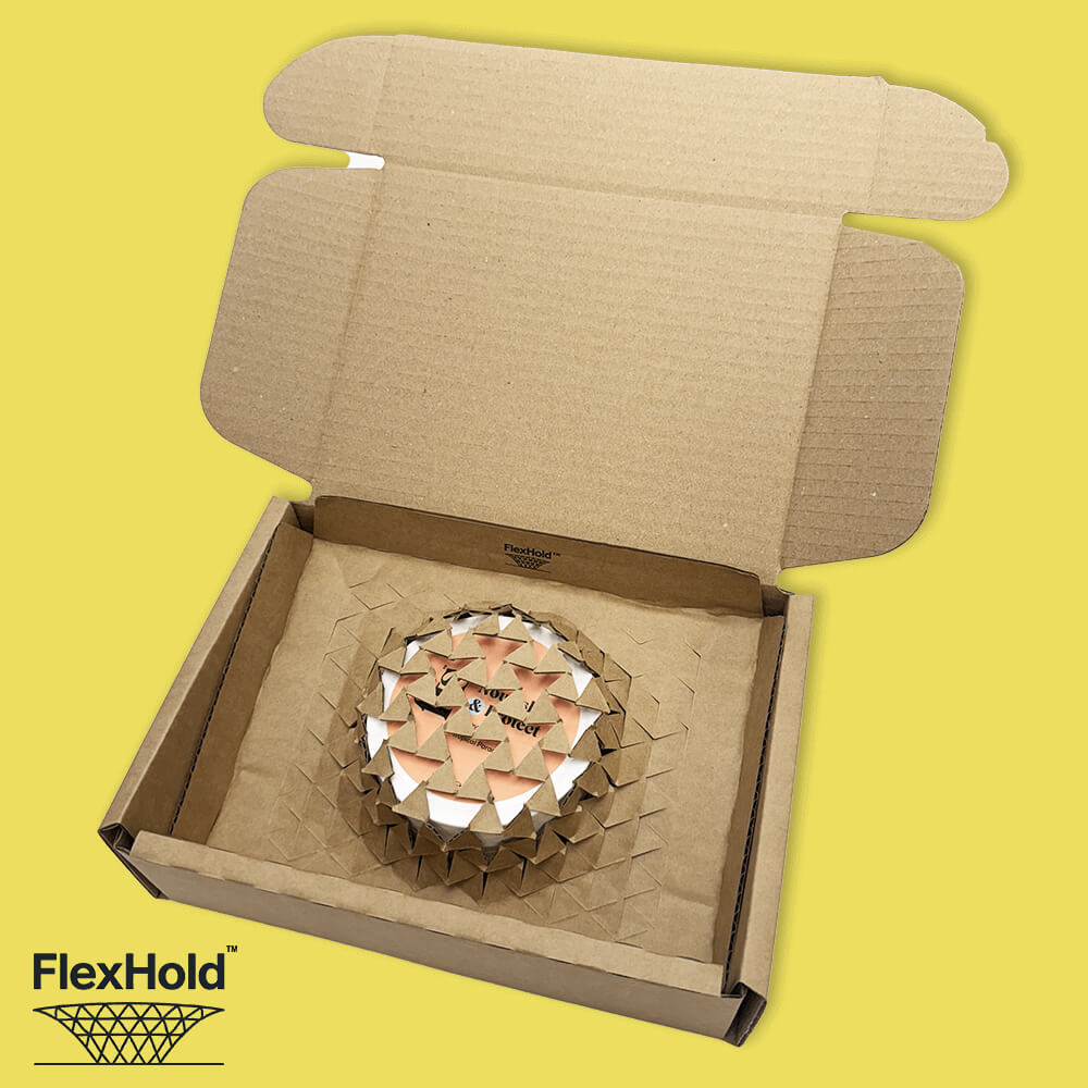 Brown FlexHold™ Boxes - 200mm x 150mm x 60mm
