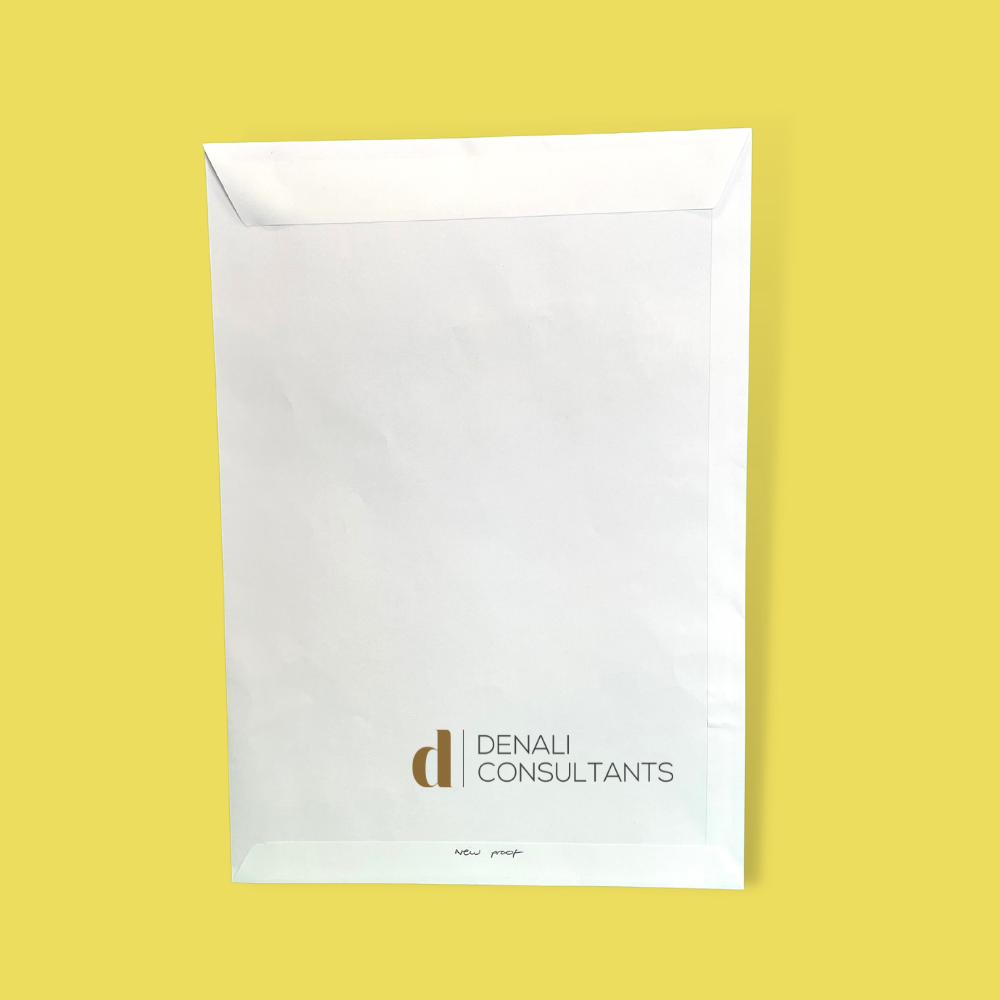 Custom Full Colour Printed Self Seal C4 Non Windowed Pocket Envelopes - 324mm x 229mm