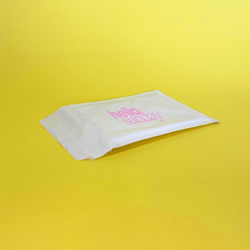 Custom Full Colour Printed White Padded Envelopes & Mailers - 120mm x 215mm
