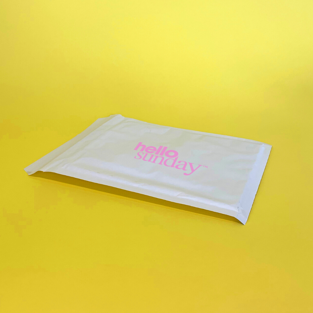 Custom Full Colour Printed White Padded Envelopes & Mailers - 270mm x 360mm