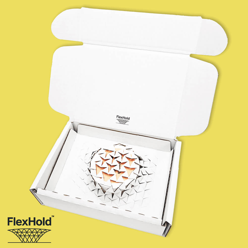 White FlexHold™ Boxes - 200mm x 150mm x 60mm