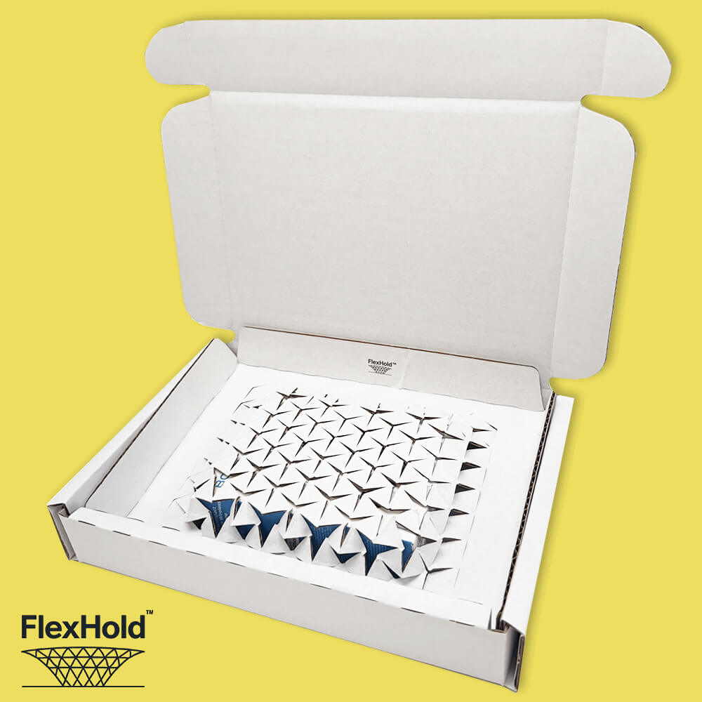 White FlexHold™ Boxes - 320mm x 220mm x 55mm
