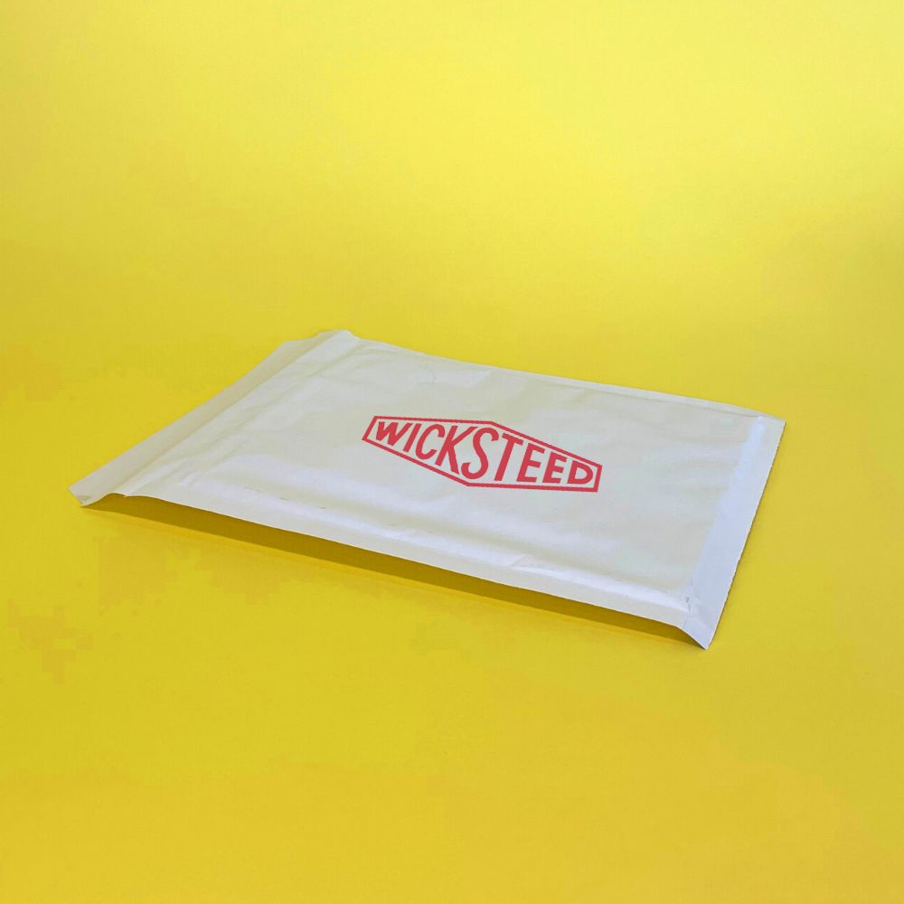 Custom Full Colour Printed White Padded Envelopes & Mailers - 350mm x 470mm