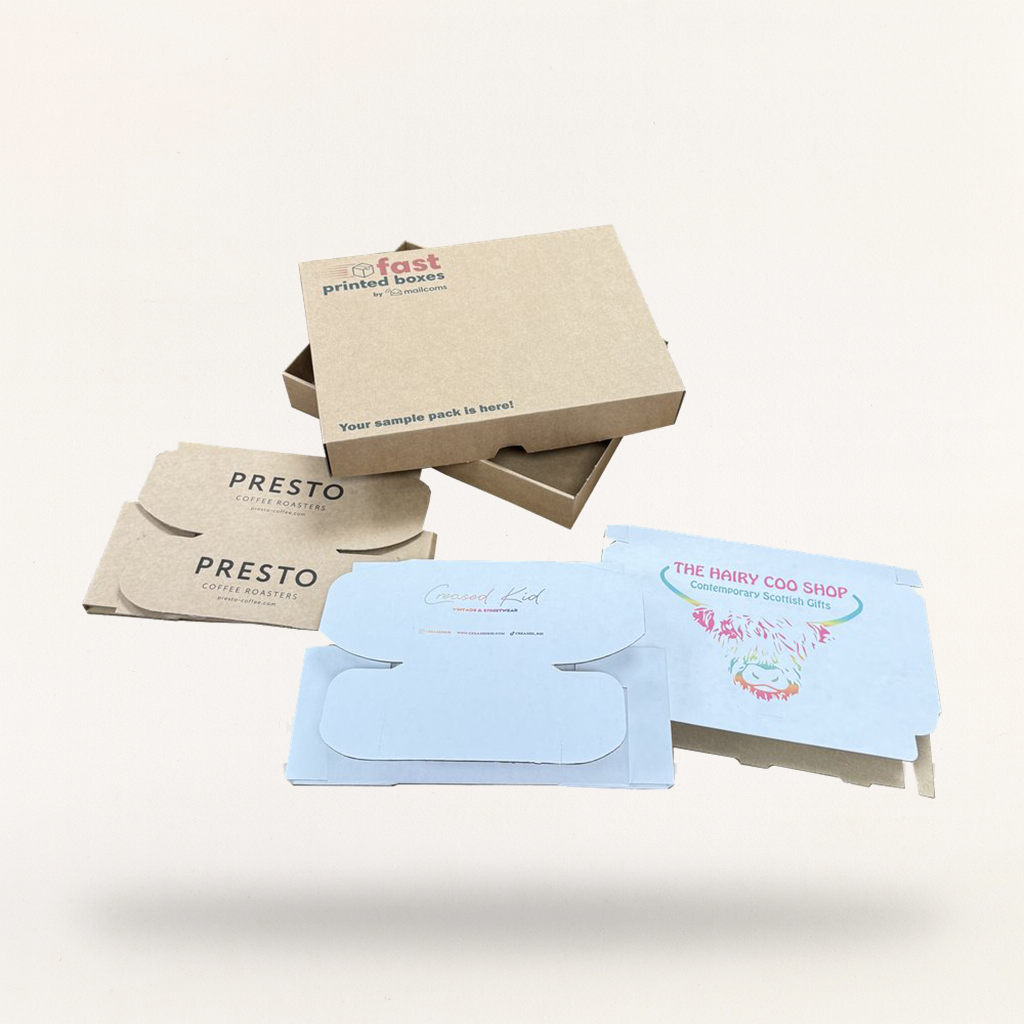Custom Printed Boxes Sample Pack