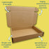 Brown PiP Small Parcel Postal Box - 340mm x 210mm x 50mm