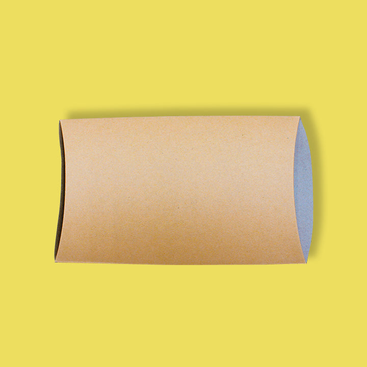 Brown C6 Pillow Boxes - 162mm x 114mm x 35mm