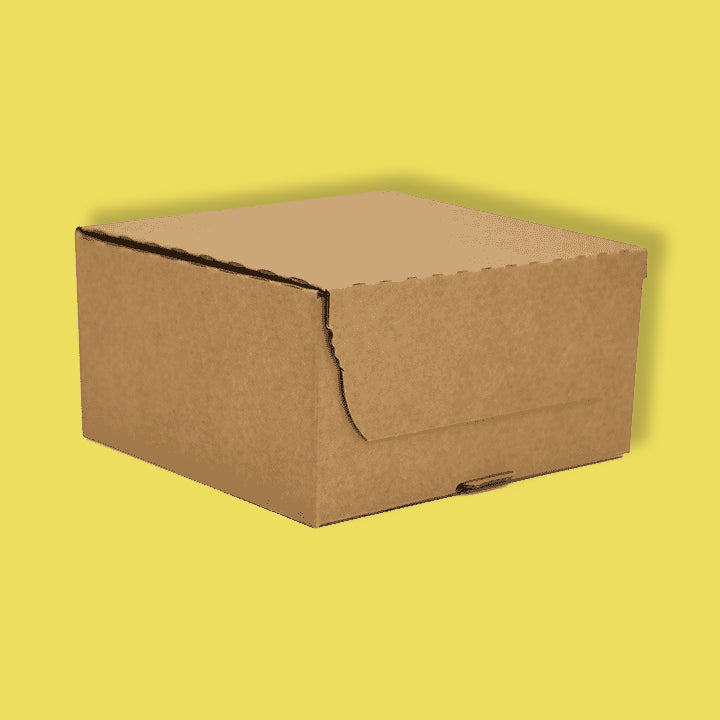 Brown E-Commerce Postal Box - 160mm x 150mm x 75mm