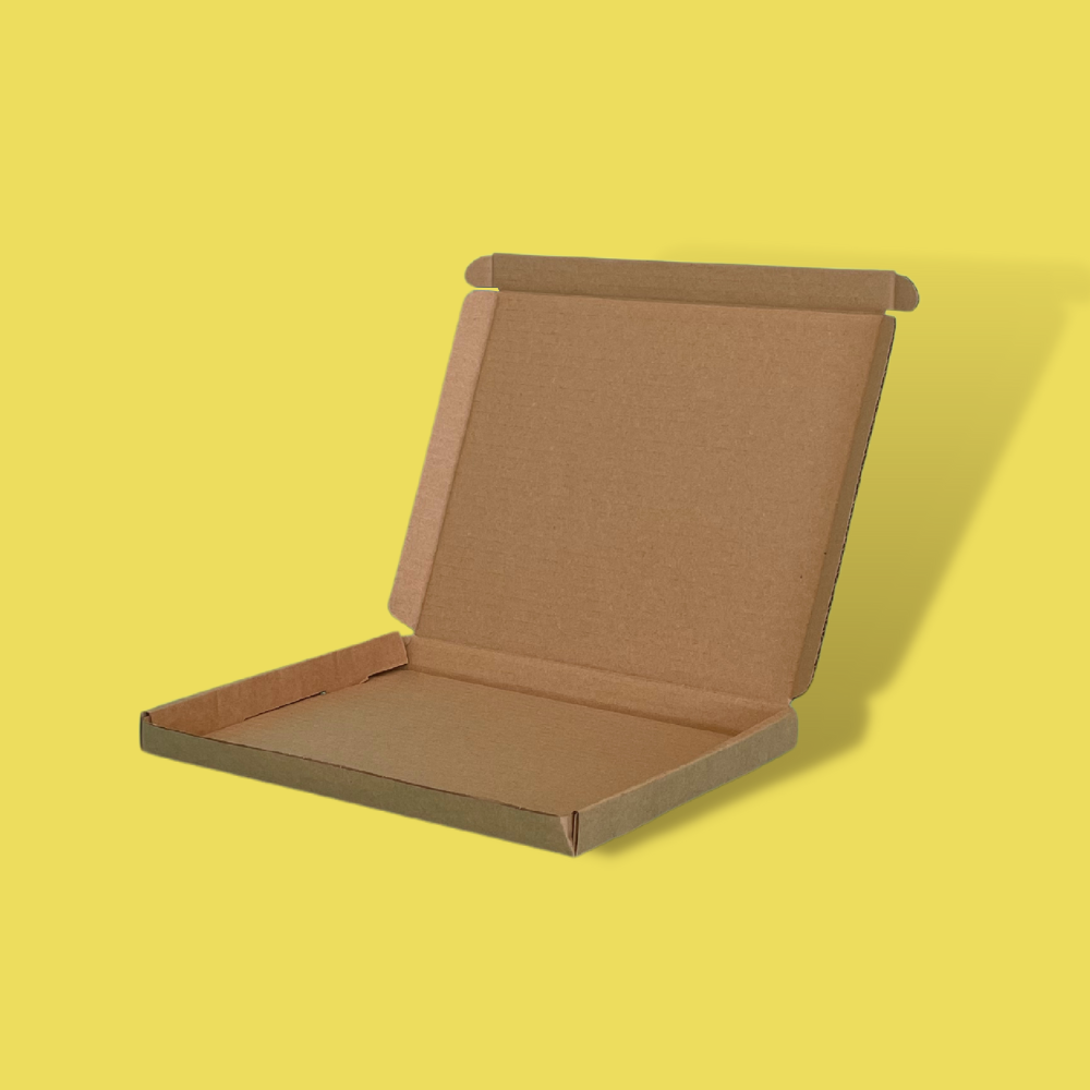Clearance - Letterbox-Friendly Brown Small Parcel Box 265mm x 220mm x 25mm