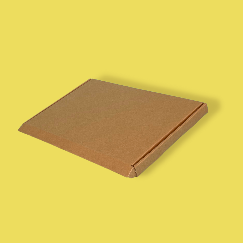 Clearance - Letterbox-Friendly Brown Small Parcel Box 330mm x 220mm x 25mm