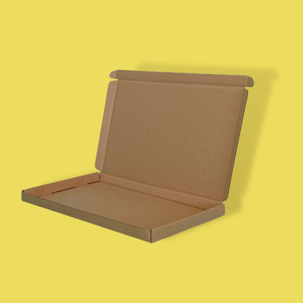 Clearance - Letterbox-Friendly Brown Small Parcel Box 330mm x 220mm x 25mm