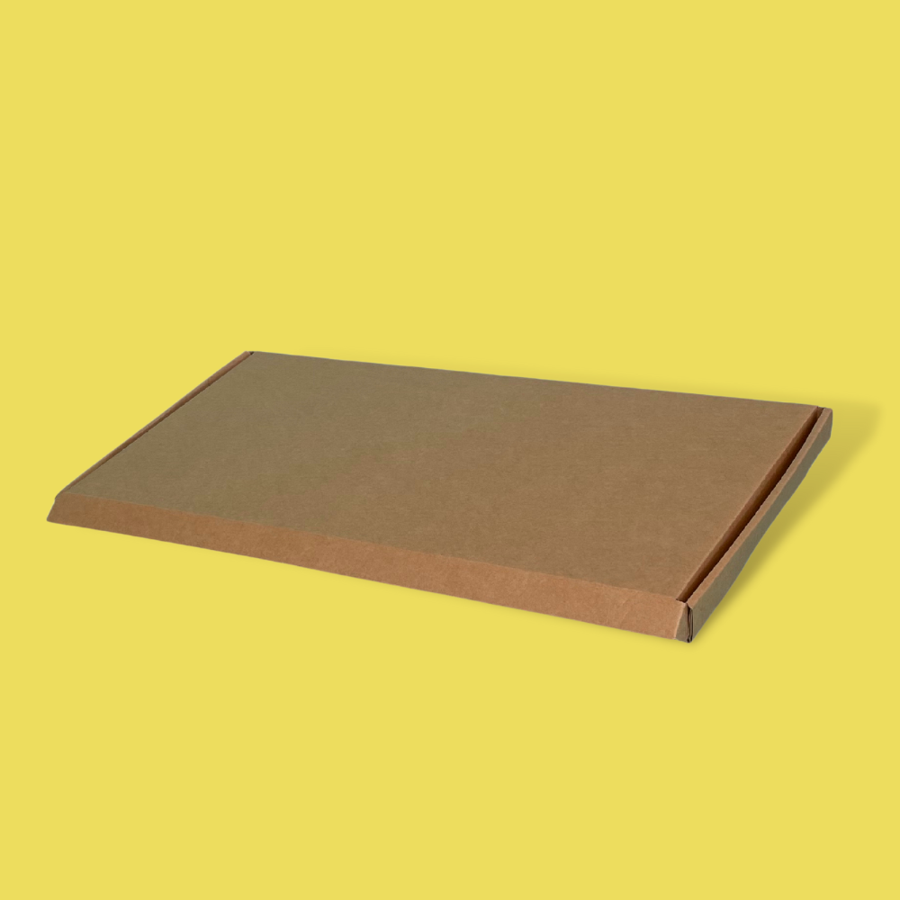 Clearance - Letterbox-Friendly Brown Small Parcel Box 435mm x 220mm x 25mm