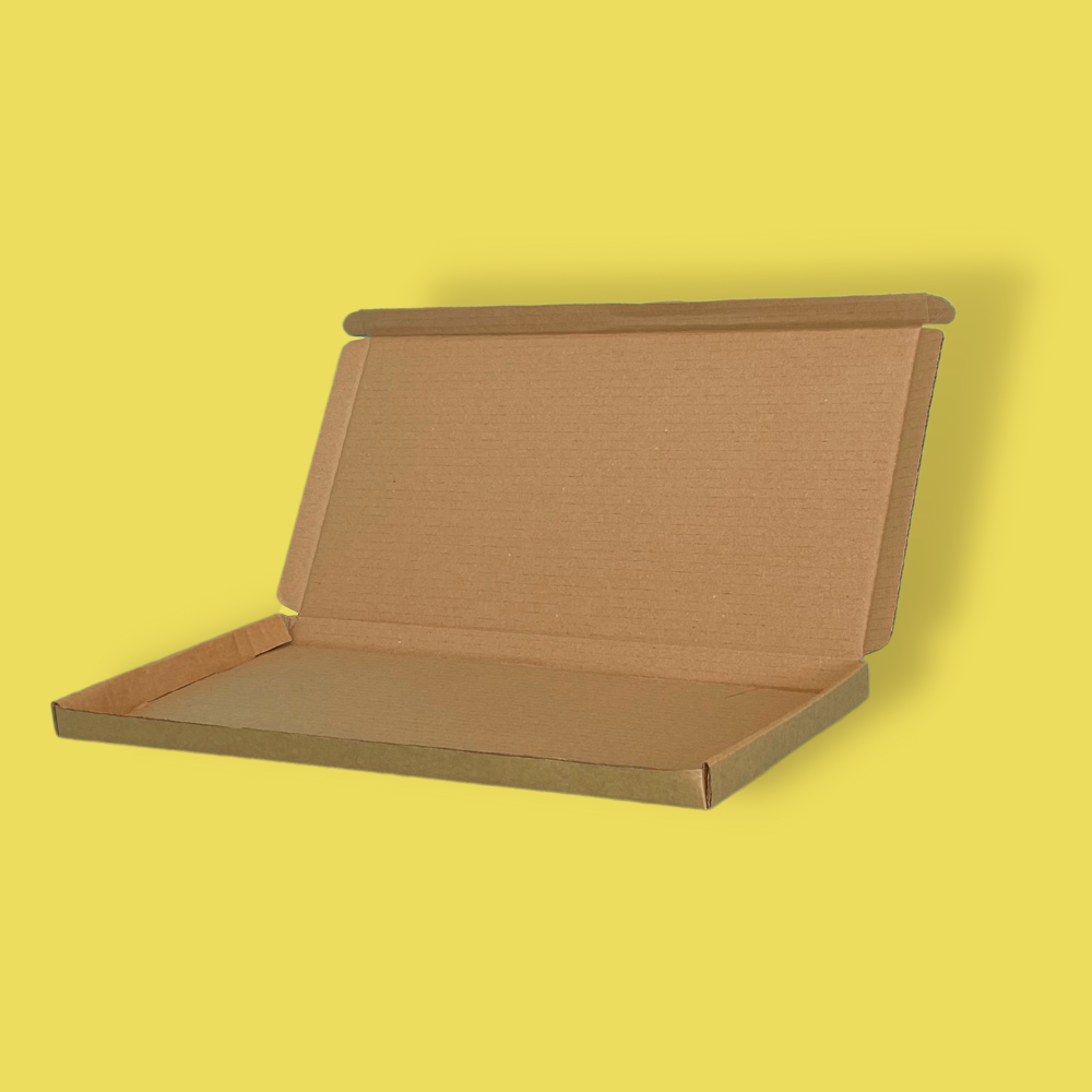 Clearance - Letterbox-Friendly Brown Small Parcel Box 435mm x 220mm x 25mm