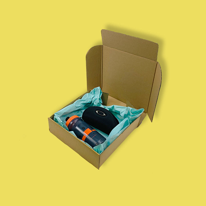 Parcelsend Brown PiP Small Parcel Cake Box - 254mm x 254mm x 76mm