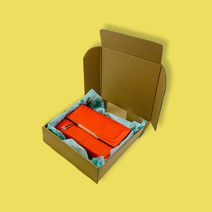 Parcelsend Brown PiP Small Parcel Cake Box - 254mm x 254mm x 76mm