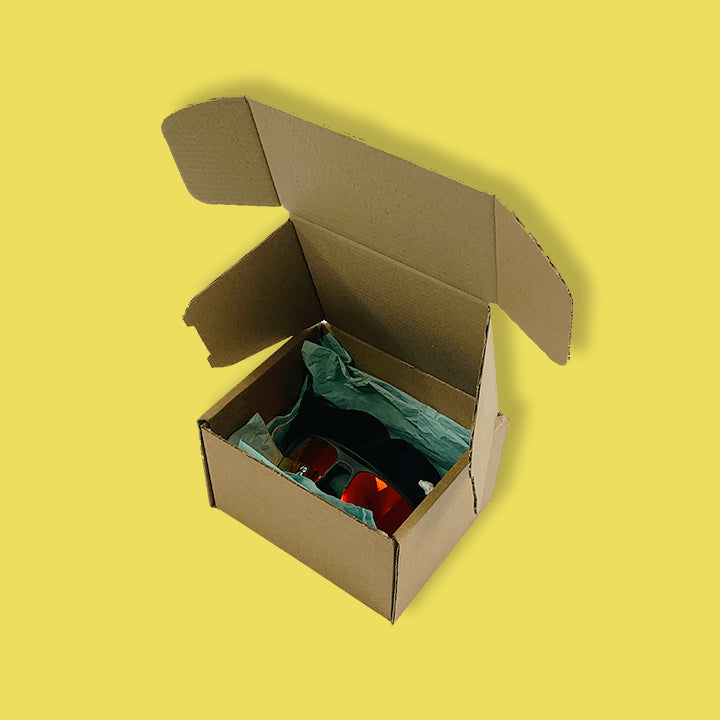 Brown PiP Small Parcel Postal Box - 152mm x 127mm x 95mm