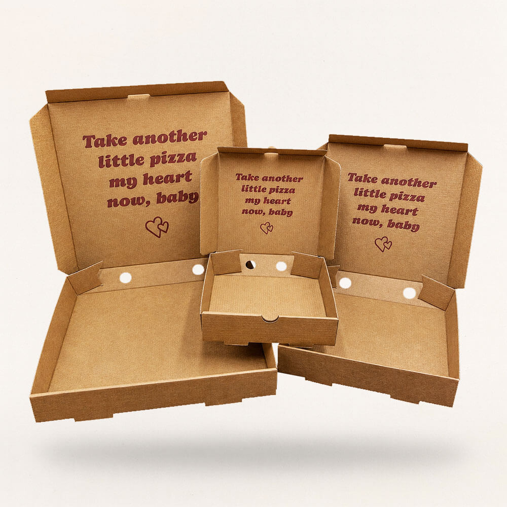 Customised Printed Pizza Boxes