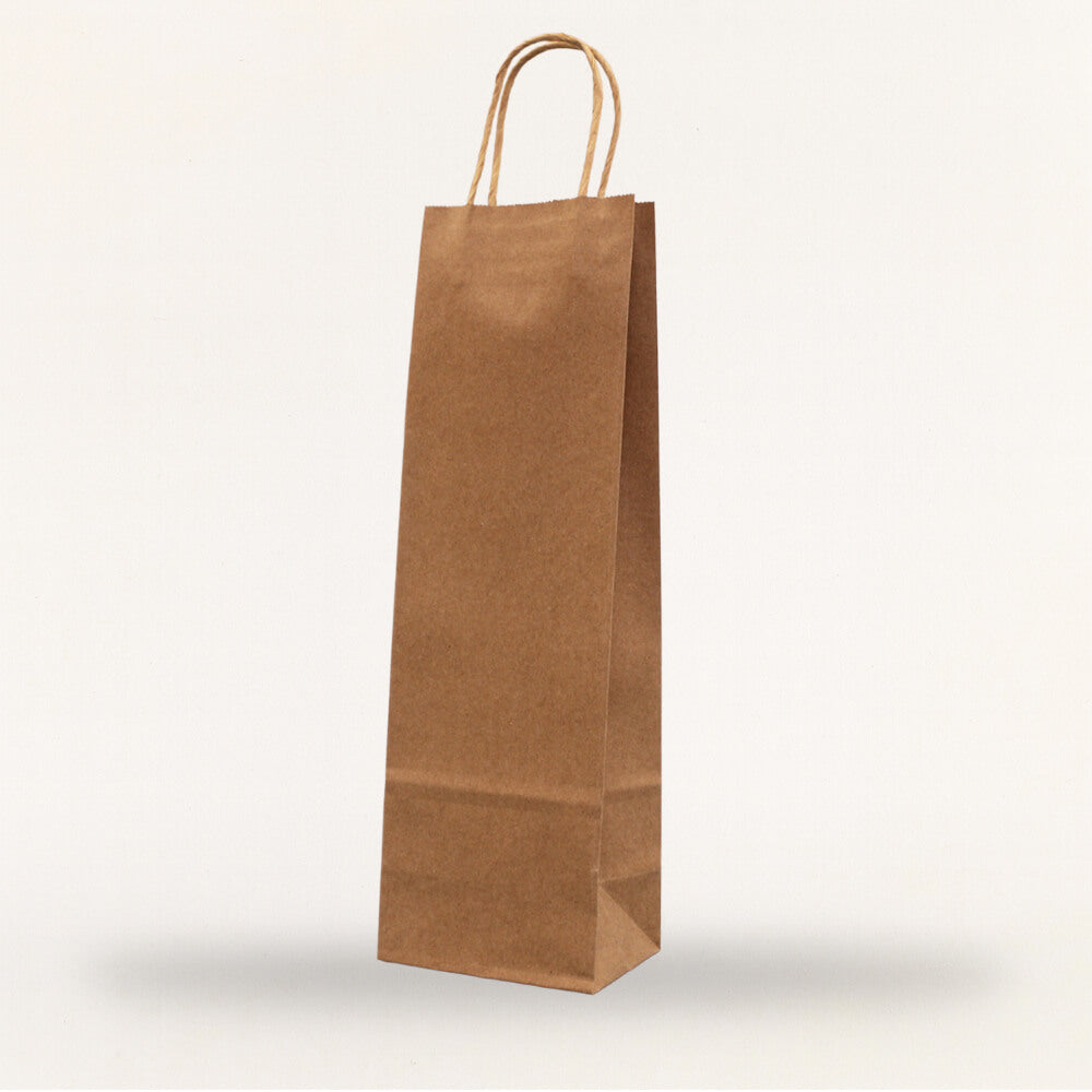 Wine Bottle Paper Carrier Bags