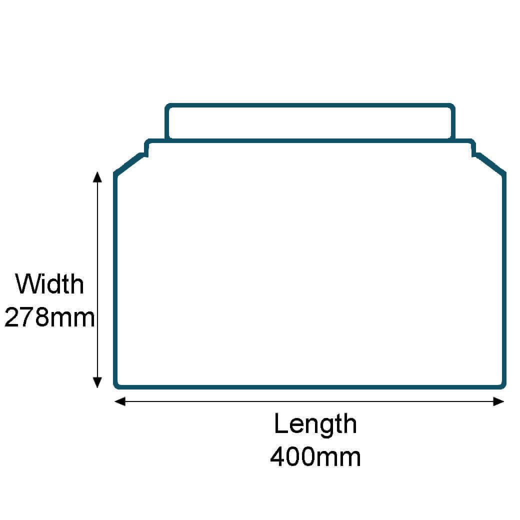 Custom Full Colour Printed Capacity Book Mailers - Gusseted Solid Board - 278mm x 400mm