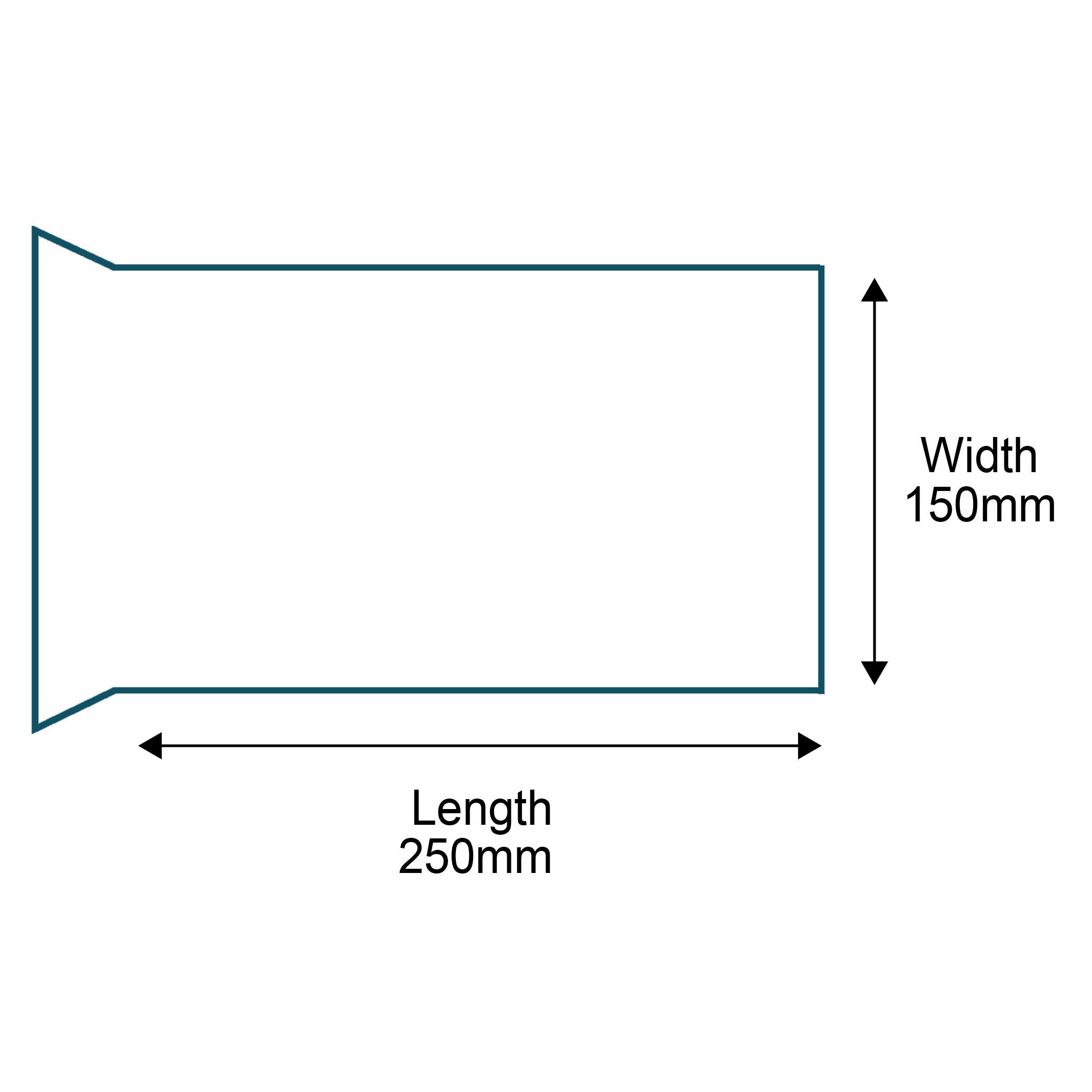 Custom Full Colour Printed Corrugated Pocket Boxes - 250mm x 150mm