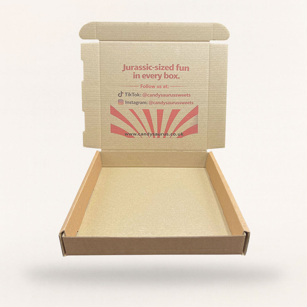 Customised Printed Small Parcel Postal Boxes Printed Sample