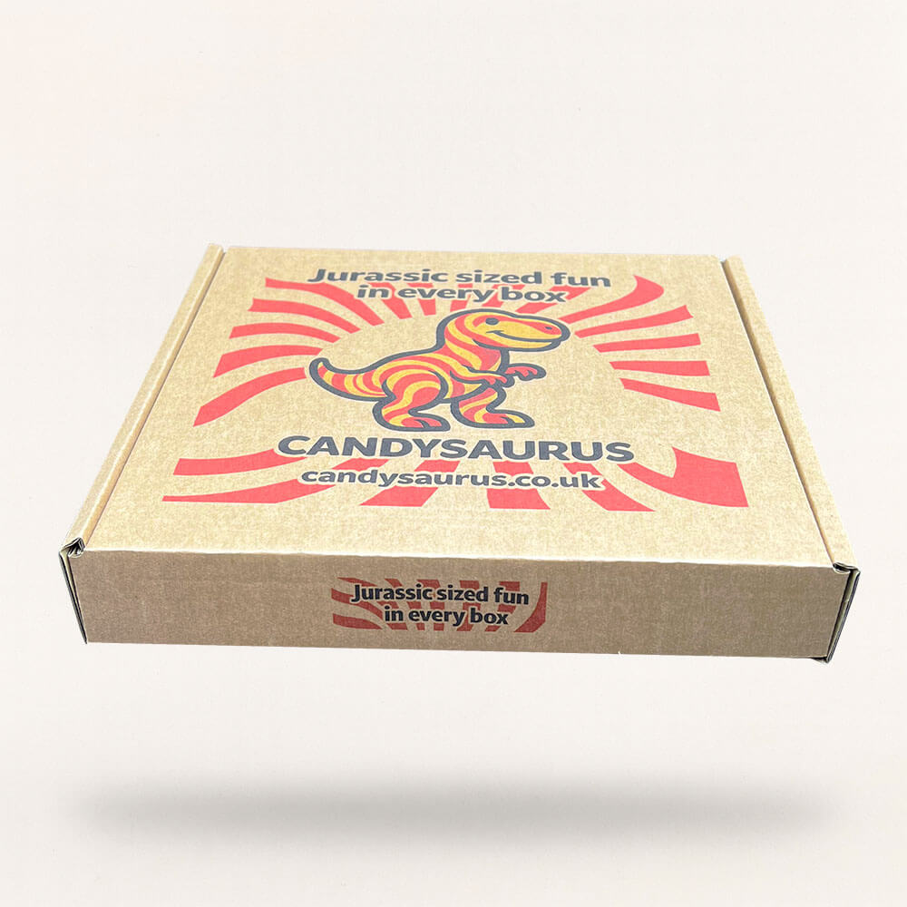 Customised Printed Small Parcel Postal Boxes Printed Sample