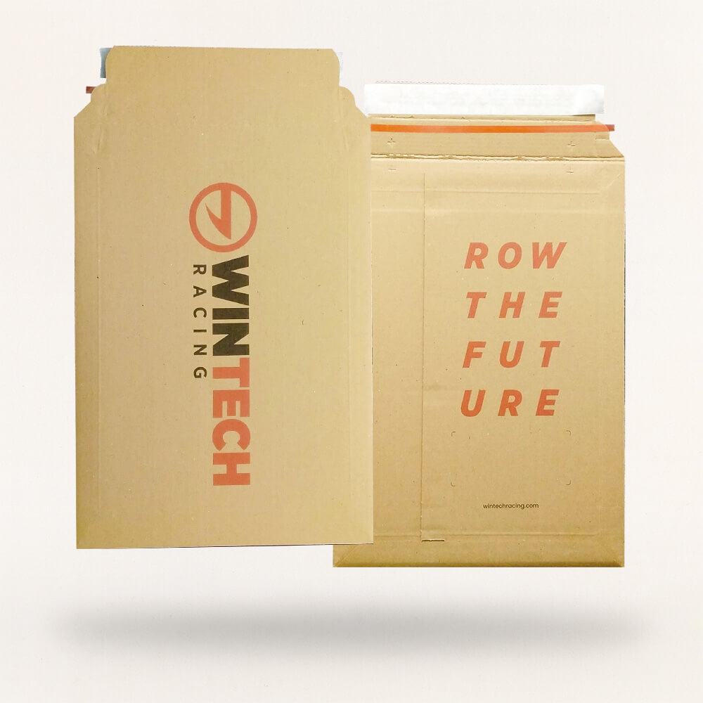 Customised Printed Corrugated Pocket Envelopes