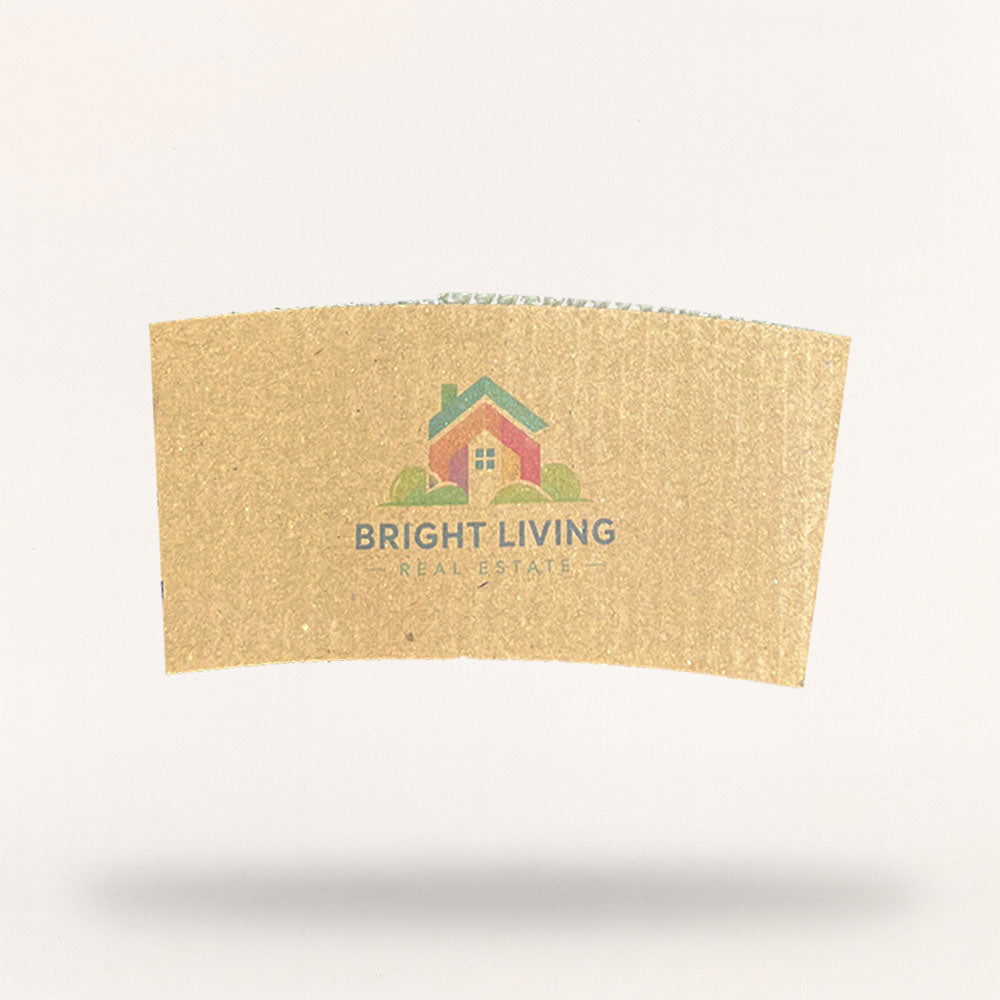 Customised Printed Paper Cup Sleeves
