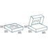 Custom Full Colour Printed Brown 7 Inch Pizza Boxes - 188mm x 188mm x 46mm
