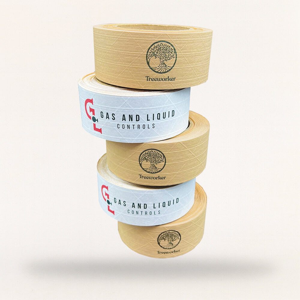 Customised Printed Water Activated Gummed Tape (48mm x 50m)