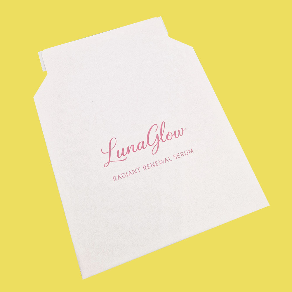 Custom Full Colour Printed Premium White Corrugated Cardboard Envelopes & Mailers - 180mm x 180mm