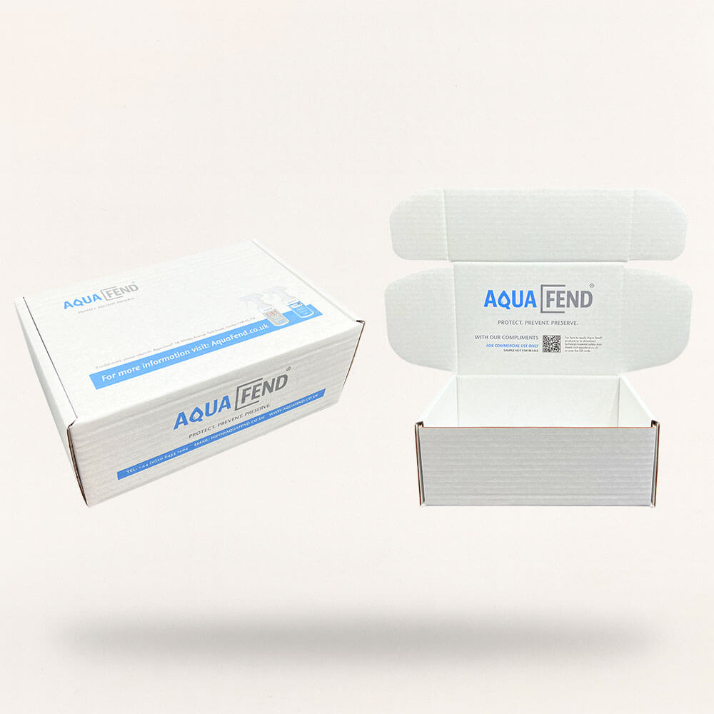 Customised Printed Small Parcel Postal Boxes Printed Sample