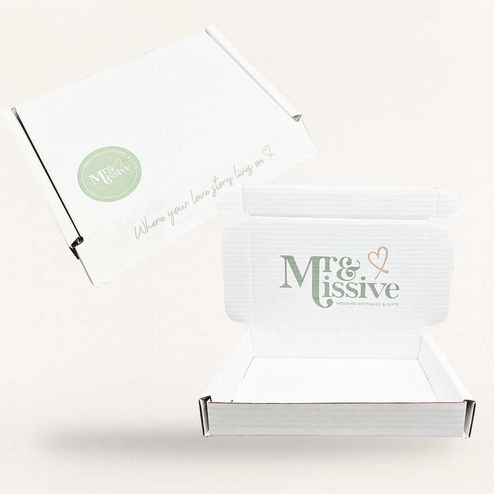 Customised Printed Small Parcel Postal Boxes Printed Sample