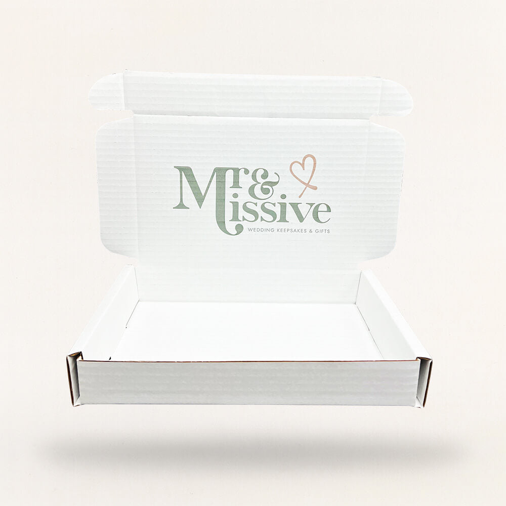 Customised Printed Small Parcel Postal Boxes Printed Sample