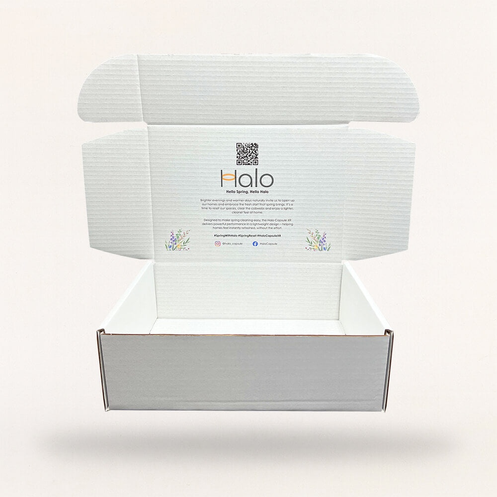 Customised Printed Small Parcel Postal Boxes Printed Sample