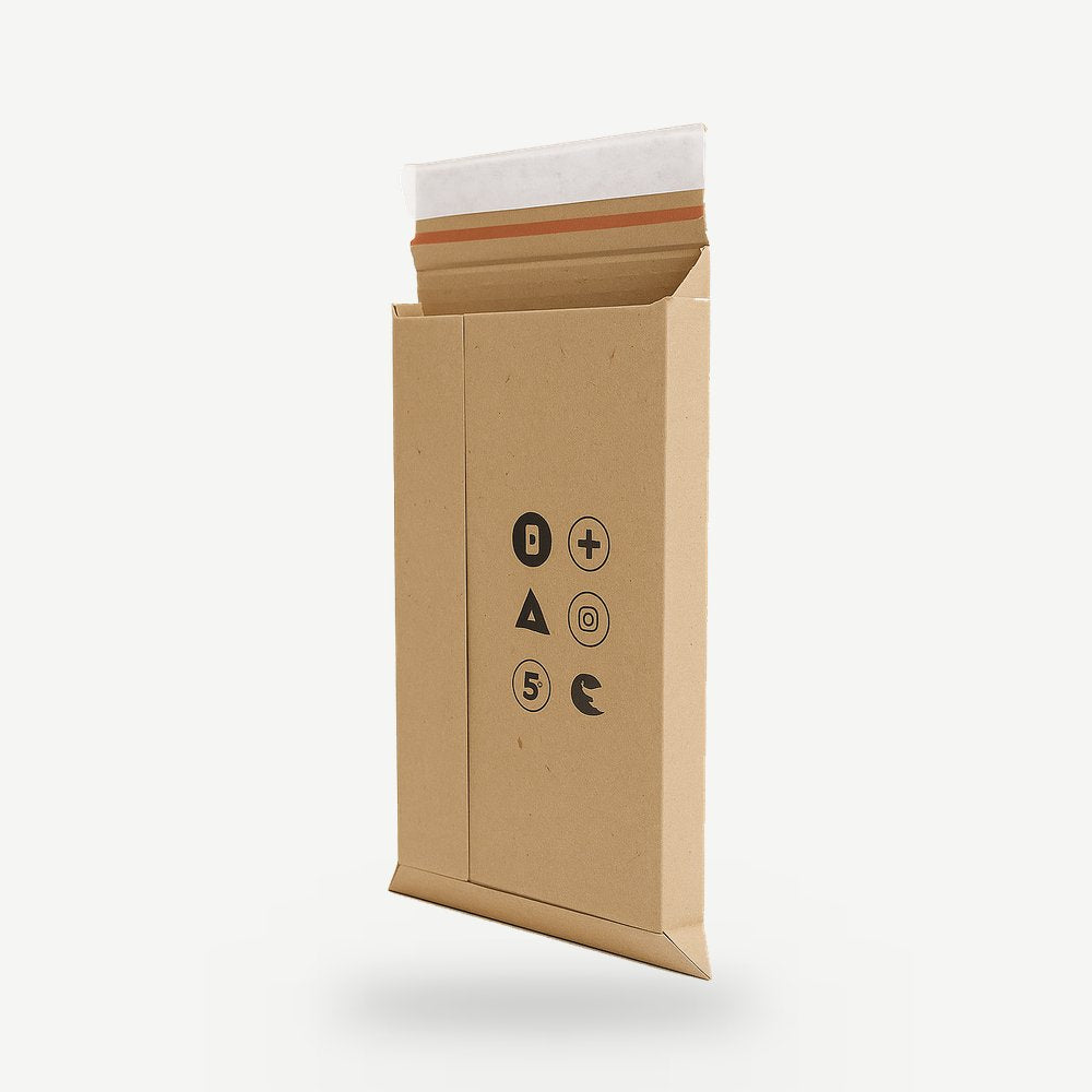 Customised Printed Corrugated Pocket Envelopes