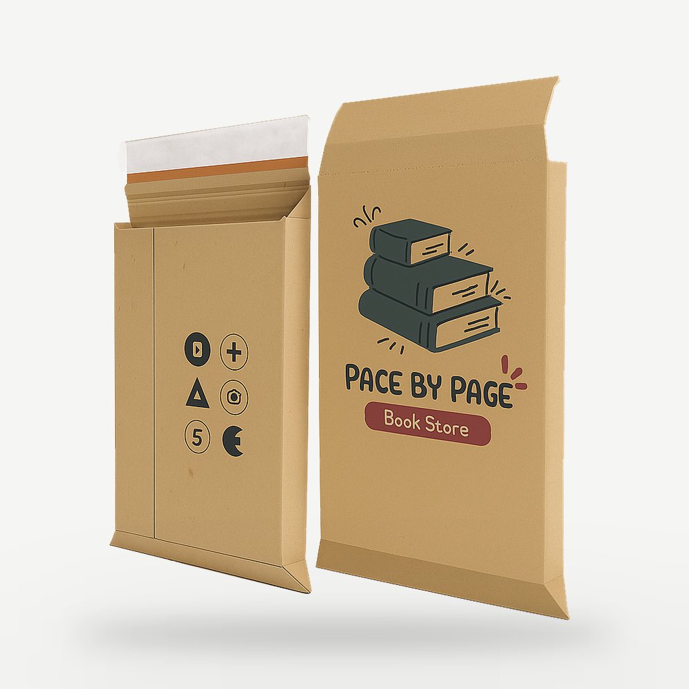 Customised Printed Corrugated Pocket Envelopes