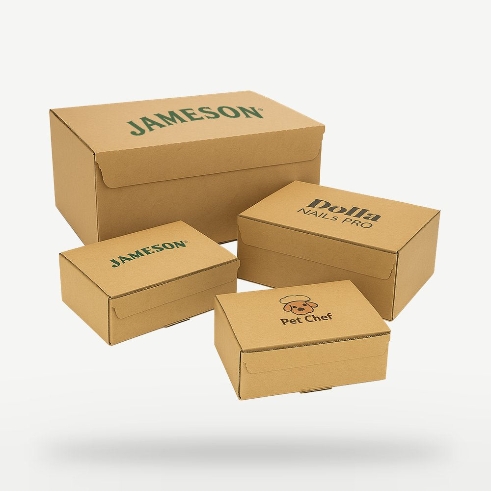 Customised Printed Peel & Seal E-commerce Boxes Printed Sample