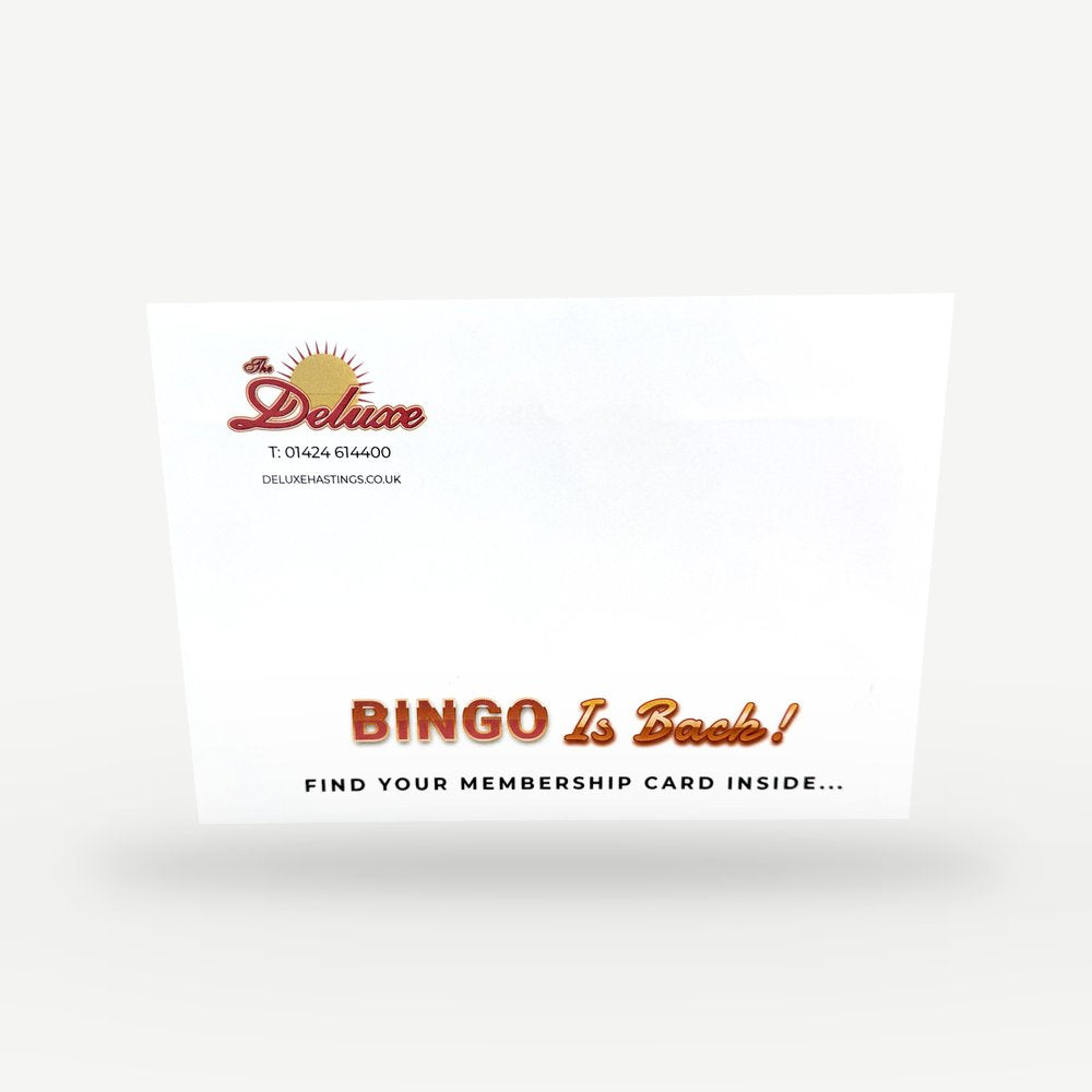 Customised Printed Folding Inserting Machine Envelopes Printed Sample