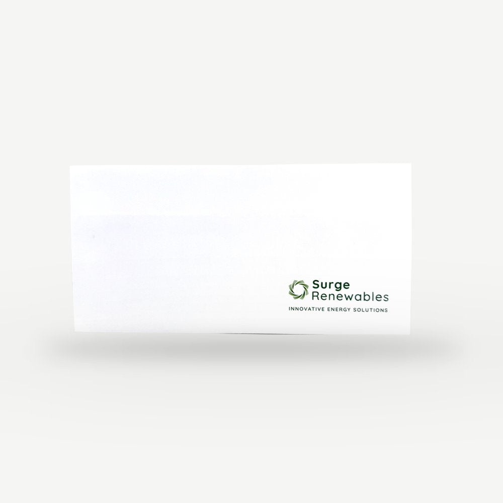 Customised Printed Folding Inserting Machine Envelopes Printed Sample