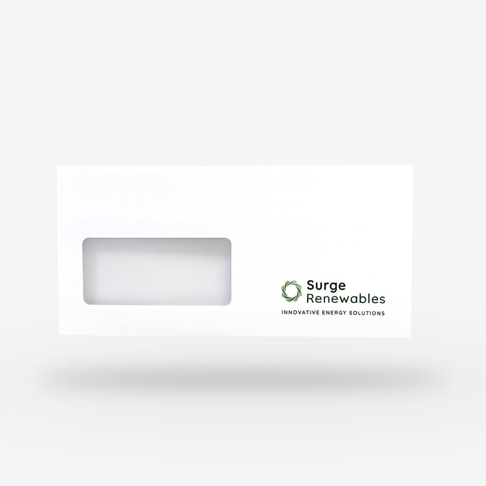 Customised Printed Folding Inserting Machine Envelopes Printed Sample