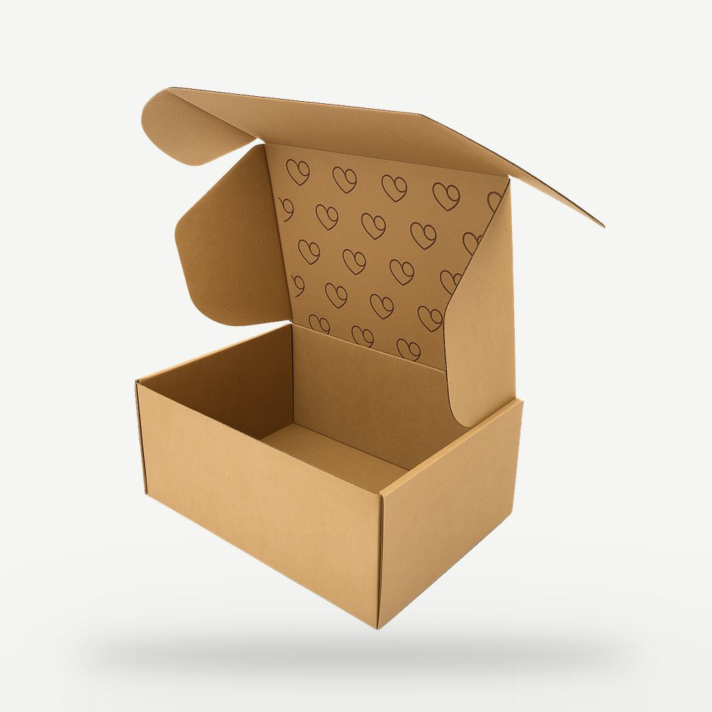 Customised Printed Mailer Postal Boxes - 375x255x150mm Printed Sample