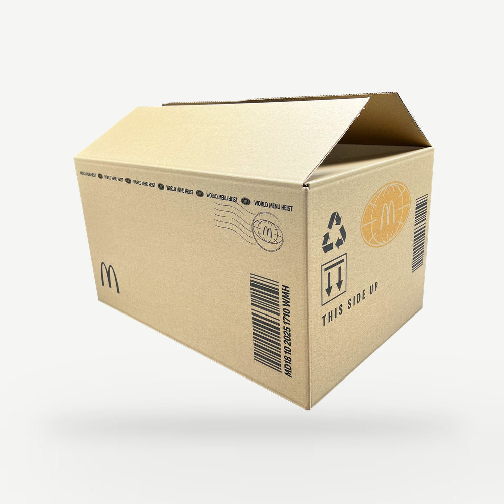 Customised Printed Double Wall Cardboard Boxes Printed Sample
